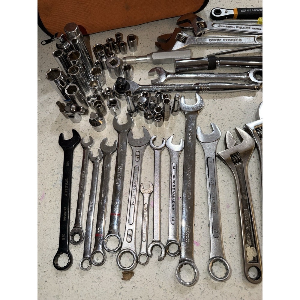 70‎ Pc Mix Tools With Ridgid Bag - Picture 8 of 12